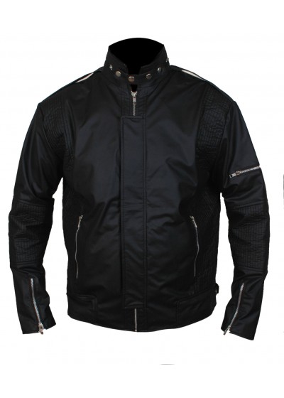 Laverapelle Men's Daft Punk Eloctroma Get Lukcy Faux Leather Jacket (Fencing Jacket) - 1501783