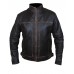 Laverapelle Men's Real Sheep Leather Distressed Look Motorcycle Jacket (Fencing Jacket) - 1501807