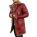 Laverapelle Men's Genuine Lambskin Leather Coat (Shearling Coat) - 1702038