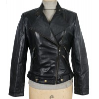 Laverapelle Women's Genuine Lambskin Leather Jacket (Double Rider Jacket) - 1821004