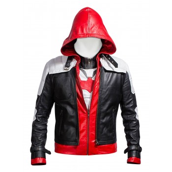 Laverapelle Batman Arkham Knight Red Hood Jason Todd Leather Jacket + Vest