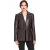 Laverapelle Women's Genuine Lambskin Leather Coat (Blazer Coat) - 1522656