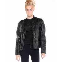 Laverapelle Women's Genuine Lambskin Leather Jacket (Fencing Jacket) - 1521744