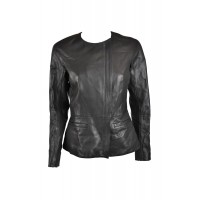 Laverapelle Women's Genuine Lambskin Leather Jacket (Fencing Jacket) - 1521731