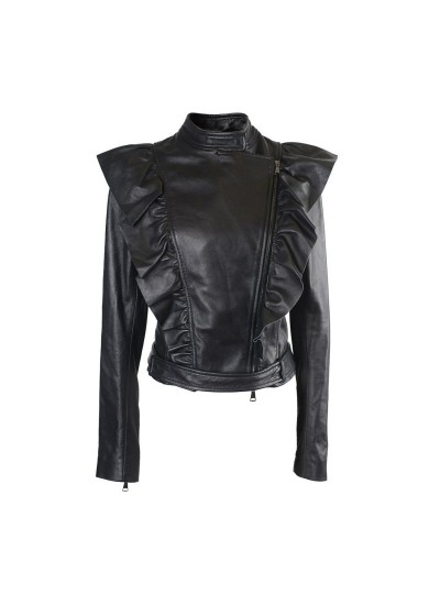 Laverapelle Women's Genuine Lambskin Leather Jacket (Fencing Jacket) - 1521743