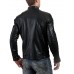 Laverapelle Men's Genuine Cowhide Leather Jacket (Racer Jacket) - 1501626