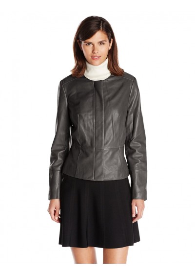 Laverapelle Women's Genuine Lambskin Leather Jacket (Fencing Jacket) - 1521720