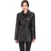 Laverapelle Women's Genuine Lambskin Leather Coat (Car Coat) - 1522689
