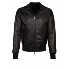 Laverapelle Men's Genuine Cowhide Leather Jacket (Bomber Jacket) - 1501088