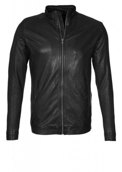 Laverapelle Men's Genuine Lambskin Leather Jacket (Classic Jacket) - 1501279