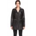 Laverapelle Women's Genuine Lambskin Leather Coat (Officer Coat) - 1522703