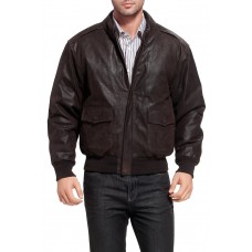 Laverapelle Men's Genuine Lambskin Leather Jacket (Bomber Jacket) - 1501530