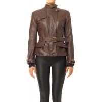 Laverapelle Women's Genuine Lambskin Leather Jacket (Fencing Jacket) - 1521676