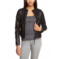 Laverapelle Women's Genuine Lambskin Leather Jacket (Racer Jacket) - 1521723