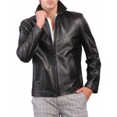 Laverapelle Men's Genuine Lambskin Leather Jacket (Aviator Jacket) - 1501331