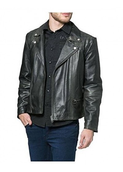 Laverapelle Men's Genuine Lambskin Leather Jacket (Double Rider Jacket) - 1501120