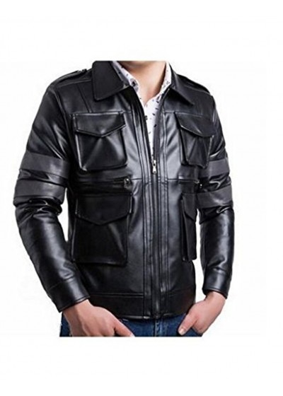Laverapelle Men's Genuine Lambskin Leather Jacket (Field Jacket) - 1501127