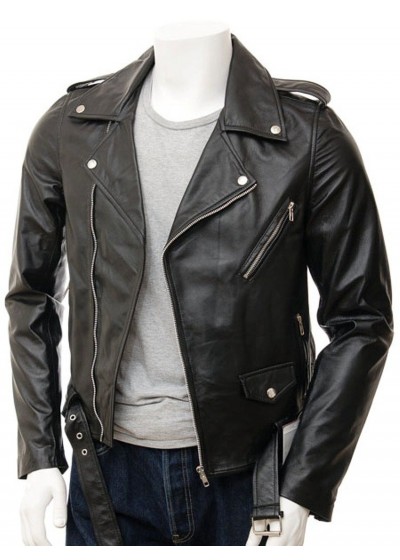 Laverapelle Men's Genuine Lambskin Leather Jacket (Double Rider Jacket) - 1501428