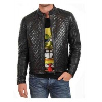 Laverapelle Men's Genuine Lambskin Leather Jacket (Fencing Jacket) - 1501491