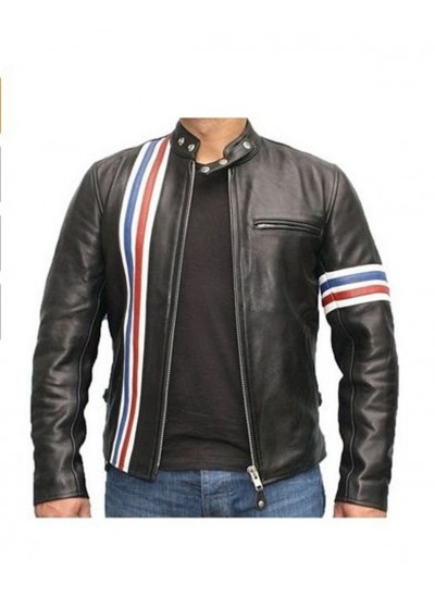 Laverapelle Men's Genuine Lambskin Leather Jacket (Racer Jacket) - 1501512