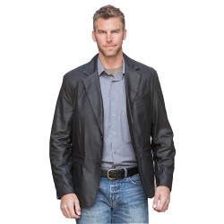 Laverapelle Men's Genuine Lambskin Leather Jacket (Officer Jacket) - 1501642